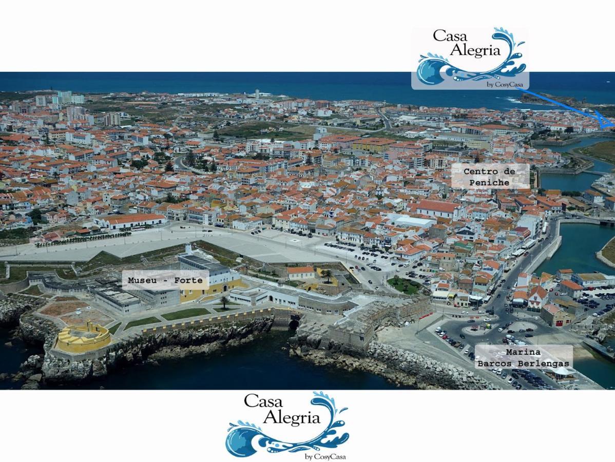 Casa Alegria by CosyCasa Praia Peniche Bagian luar foto