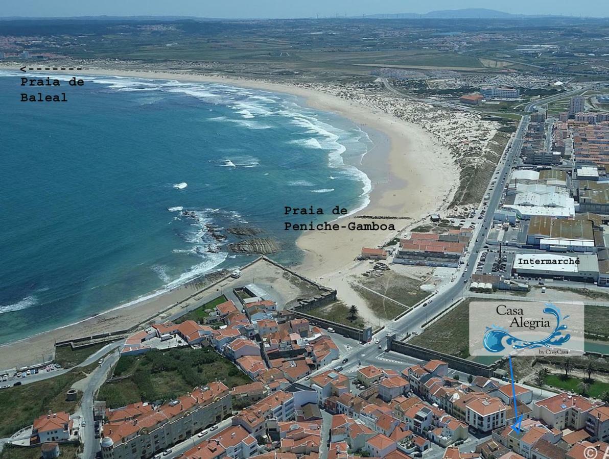 Casa Alegria by CosyCasa Praia Peniche Bagian luar foto